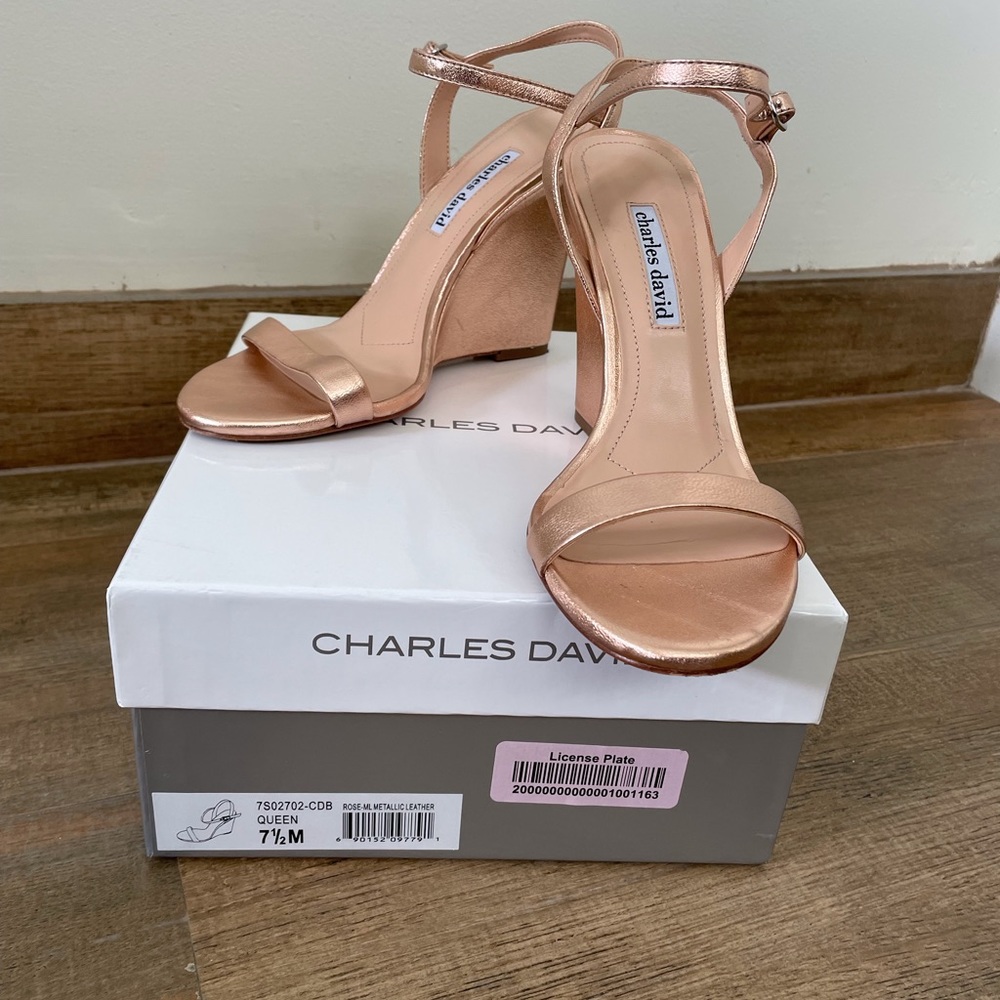 Gorgeous formal sandals by Charles David